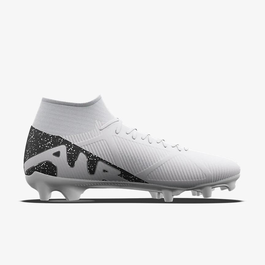 Giày Nike Mercurial Superfly 9 Academy By You Nữ Trắng Xám